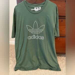 Adidas Green Logo T-Shirt